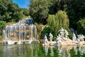Caserta Campania Italy. The Royal Palace. The fountain of Diana and Actaeon Royalty Free Stock Photo