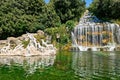 Caserta Campania Italy. The Royal Palace. The fountain of Diana and Actaeon Royalty Free Stock Photo