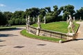 Caserta Campania Italy. The Royal Palace. The fountain of Venus and Adonis