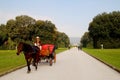 Caserta Gardens tour with horse carriage
