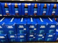 Cases of Bud Light Beer.