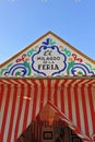 Caseta at the Fair in Seville, Andalusia, Spain Royalty Free Stock Photo