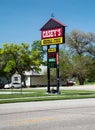Casey`s Sign Royalty Free Stock Photo