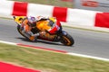 Casey Stoner racing Royalty Free Stock Photo