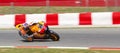 Casey Stoner racing Royalty Free Stock Photo