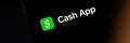 Cash App editorial banner. Illustrative banner for news about Cash App - a mobile payment service