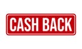 Cash Back Rubber Grunge Stamp Seal Vector Illustration Royalty Free Stock Photo