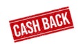 Cash Back Rubber Grunge Stamp Seal Vector Illustration Royalty Free Stock Photo