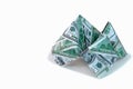 Cash cootie catcher Royalty Free Stock Photo