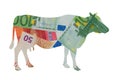 Cash cow Royalty Free Stock Photo