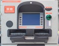 Cash dispense Royalty Free Stock Photo