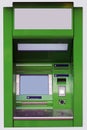The cash dispense Royalty Free Stock Photo