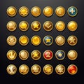 cash gold coin game ai generated Royalty Free Stock Photo