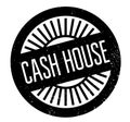 Cash House rubber stamp Royalty Free Stock Photo