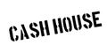 Cash House rubber stamp Royalty Free Stock Photo