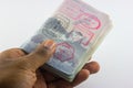 Cash and Passport in Hand