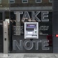 Cash point machines outide a branch of Natwest bank