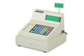 Cash register, 3D rendering Royalty Free Stock Photo