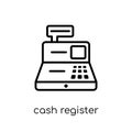 Cash register icon from collection. Royalty Free Stock Photo
