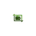 Cashback icon. Return money, Cash back icon isolated on white background