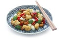 Cashew chicken , chinese food Royalty Free Stock Photo