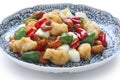 Cashew chicken , chinese food Royalty Free Stock Photo