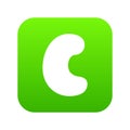 Cashew icon digital green