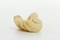 Cashew nut raw group ,close up