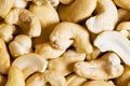 Cashew nuts arranged Royalty Free Stock Photo