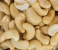 Cashew nuts texture