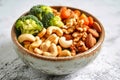 Cashews and Broccoli Filled Bowl