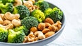 Cashews and Broccoli Filled Bowl