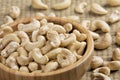 Cashews, a great comfort food and snack Royalty Free Stock Photo