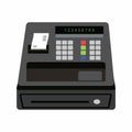 Cashier Machine icon vector image. Royalty Free Stock Photo