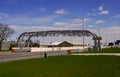 Cashless toll station at the Marine Parkway - Gil Hodges Memorial Bridge in Brooklyn, New York Royalty Free Stock Photo