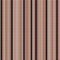 Cashmere vertical stripes christmas knit