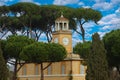 The Casina dell\'Orologio of Villa Borghese in Rome