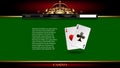 Casino advertising design