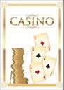 Casino background Royalty Free Stock Photo