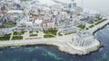 Casino Building , Constanta, Romania, aerial view