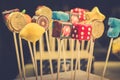 Casino cake pops