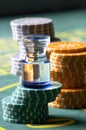 Casino chesspieces Royalty Free Stock Photo