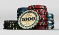 Casino chips Royalty Free Stock Photo