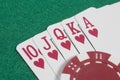 Casino Chips Royalty Free Stock Photo