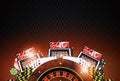Casino Copy Space Background Royalty Free Stock Photo