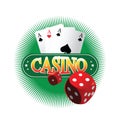 Casino Design Concept Royalty Free Stock Photo