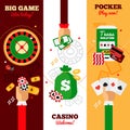 Casino Design Concept Banners