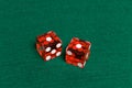 Casino Dice Royalty Free Stock Photo