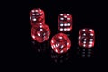 Casino dices Royalty Free Stock Photo