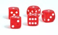 Casino dices Royalty Free Stock Photo